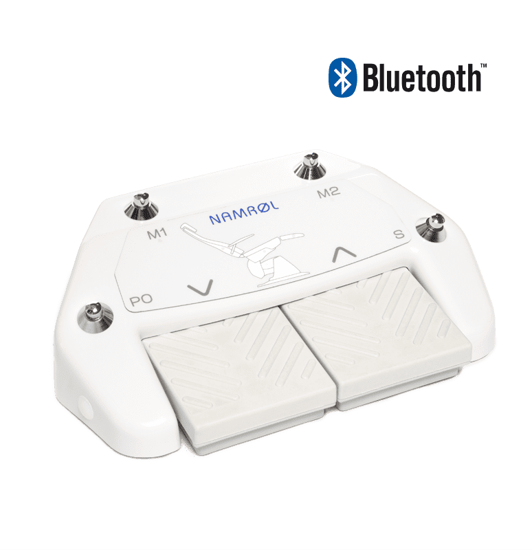 Namrol pedal inalambrico por Bluetooth para sillones de podologia